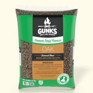 Signature Oak-Charcoal BBQ Pellets — 100% Pure Wood for Legendary Flavor
